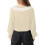 (L, Khaki) Pulls courts d'automne en maille 3