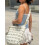 (L, Sky Blue) Topuri de vară camisole ajustate 7