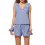 (M, Blue) Set de vară 2 piese. 1