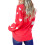 (L, Red) Pull cœur pour occasions décontractées. 3