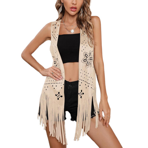(XL, Ivory) Γυναικεία καλοκαιρινά γιλέκα εξωτερικού χώρου