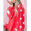 (M, Red) Pull cœur pour occasions décontractées. 7