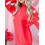 (L, Red) Pull cœur pour occasions décontractées. 6