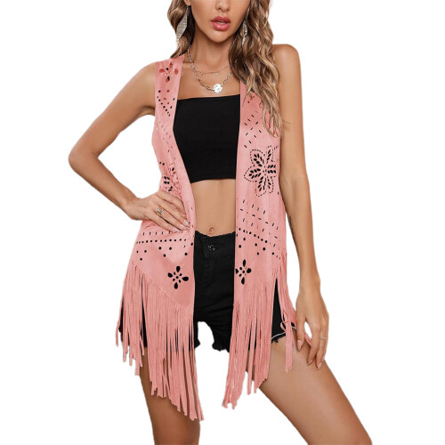 (XL, Pink) Γυναικεία καλοκαιρινά γιλέκα εξωτερικού χώρου