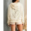 (M, Beige) Γυναικείο Φούτερ Κουκούλα Casual Streetwear 3