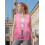 (XL, Fuchsia) Γυναικείο γιλέκο σουέτ με φούντες 6