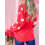 (L, Red) Pull cœur pour occasions décontractées. 8