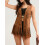 (XL, Brown) Γυναικεία καλοκαιρινά γιλέκα εξωτερικού χώρου 7