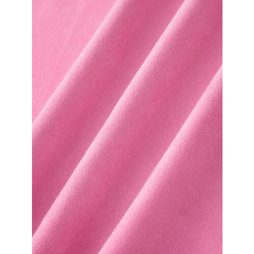 (XL, Fuchsia) Γυναικείο γιλέκο σουέτ με φούντες 2