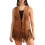(XL, Brown) Γυναικεία καλοκαιρινά γιλέκα εξωτερικού χώρου 3