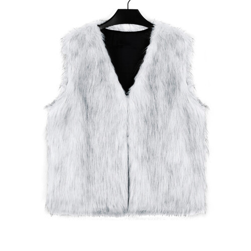 (L, Light Grey) Γυναικείο Γιλέκο από Casual Street