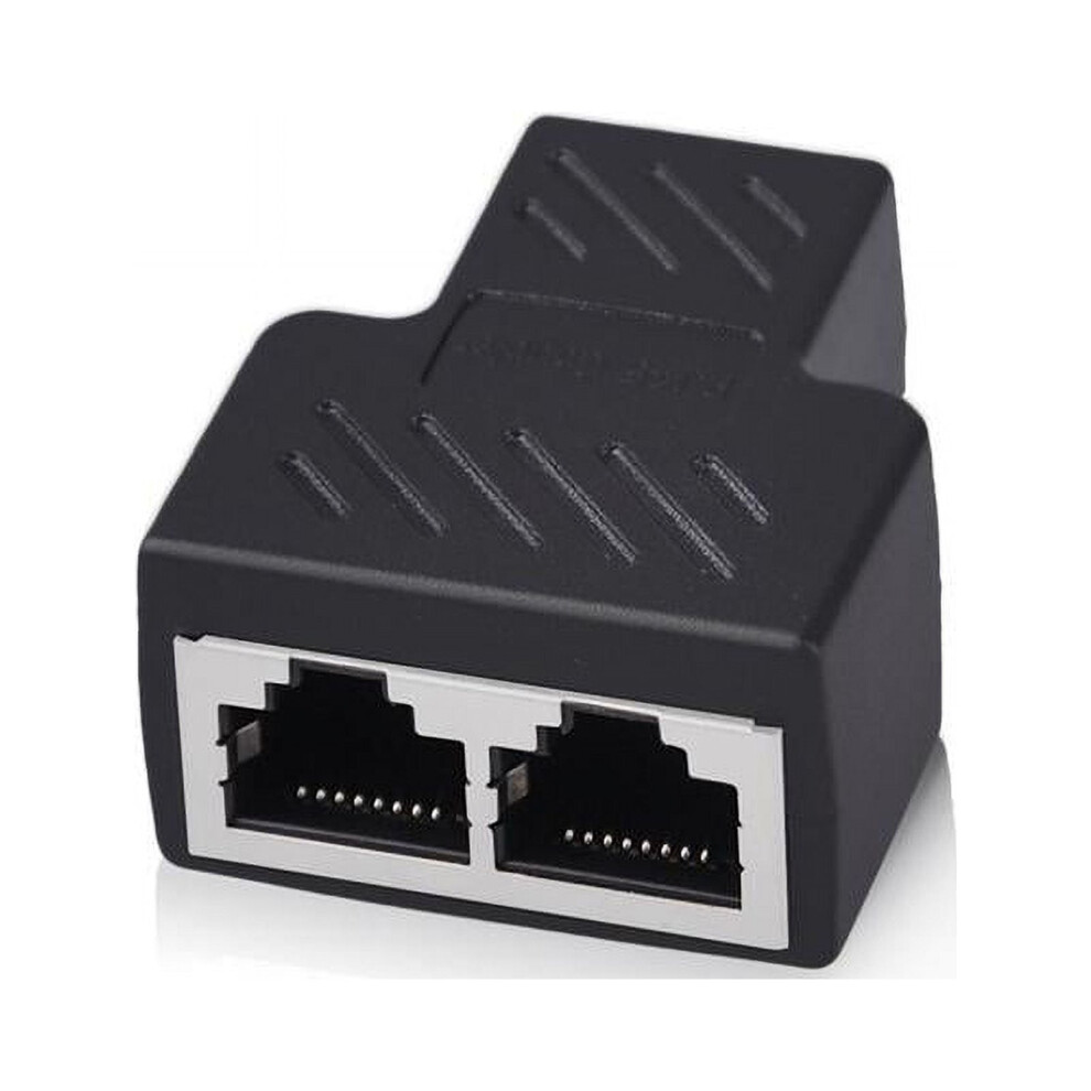 2Port Rj45 Splitter Adapter Lan Network Ethernet Cable 1X Connector Accesso O4g6 9479868186309