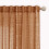 Burnt Orange Sheer Curtains 96 Inch 2 Panel Set 2