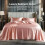 Satin-Bettwäscheset, Queen-Size, 4-teilig 2
