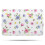 Tapete de banheiro floral antiderrapante em microfibra, 50 x 80 cm (20 x 32 polegadas) 1