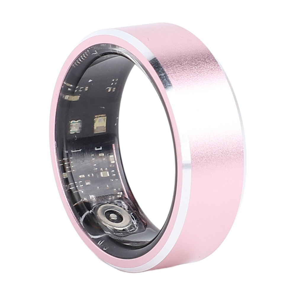 Smart Ring Health Tracker Men Women Ip68 Water Proof Size 9 18Mah Battery Pink 8431384105647