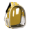 Cat Carrier,Panoramic View Cat Backpack,Ergonomic Comfort Cat Backpack Carrier,Stylish & Practical Cat Bag,Yellow 1