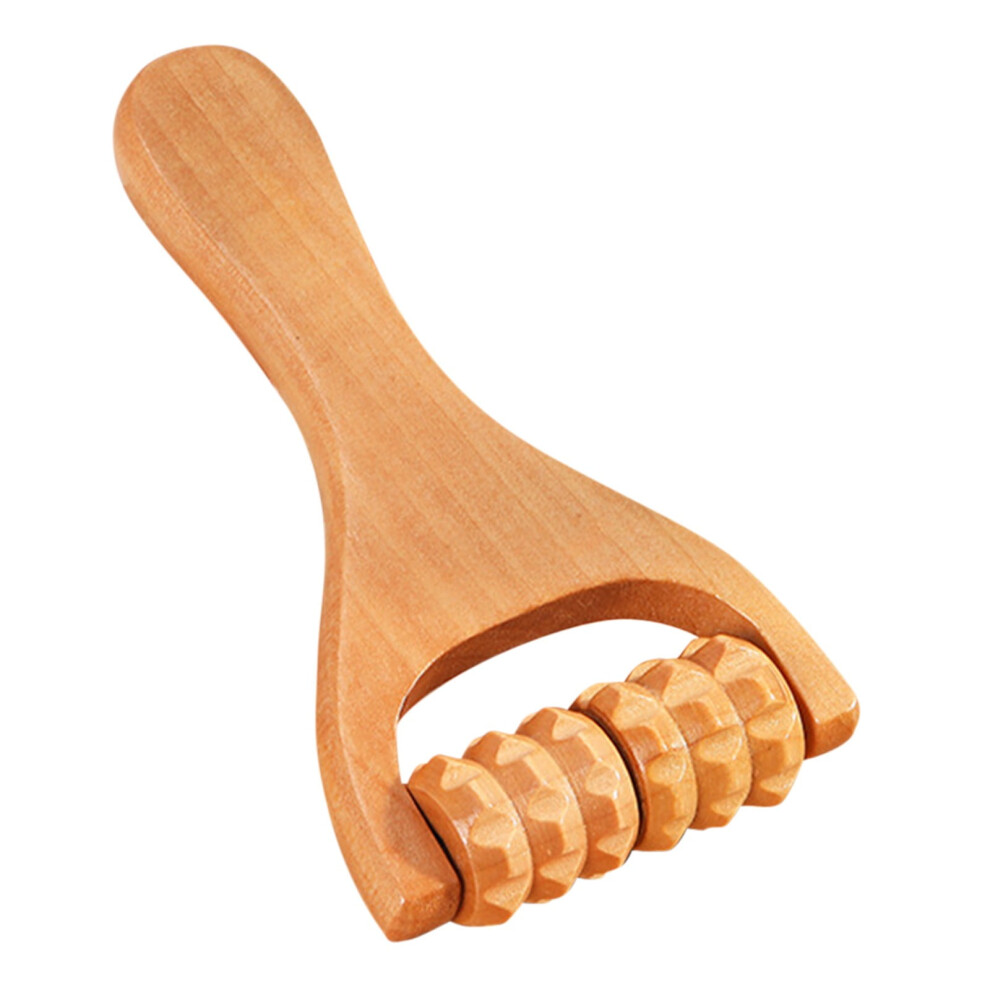 YOCBZ Wooden Handheld Massager Roller for Muscle Relief â Compatible with Athletes, Office Workers, Elderly & More