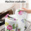 Tapete de banheiro floral antiderrapante em microfibra, 50 x 80 cm (20 x 32 polegadas) 5