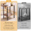 End Table with Solid Wood Legs Boho Style 2-Tier Brown 4