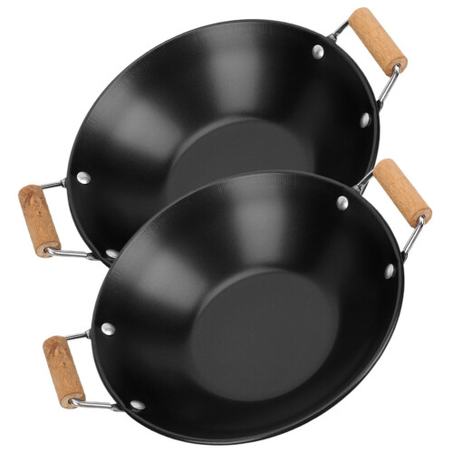 Unbranded stainless steel griddle 2 pcs with lid