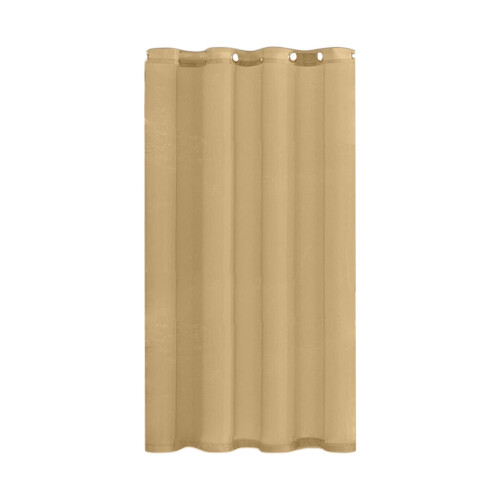 Cortina transparente de poliéster para exterior, 132 x 183 cm (52 x 72 polegadas) 1
