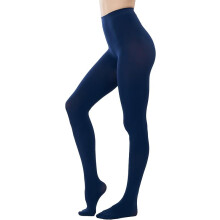 Women's 80D Ultra Soft Opaque Tights, High Waist Solid Color Footed Pantyhose with 29 Colors