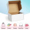 Shipping Boxes White Corrugated 6x4x3 Inches 25 Pack 5