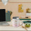 450ml Ceramic Mug with Handle – Pink Pearl Finish 5