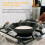 Unbranded stainless steel griddle 2 pcs with lid 2