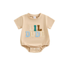 (12-18 Months, Khaki) Combinaison d'été bébé vêtements nouveau-né