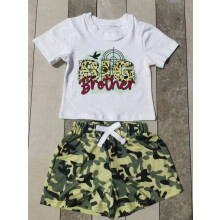 (2-3 Years, Army Green) Letni strój dla 2 częściowy
