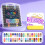 Metalliska glittergelpennor med dubbla spetsar, 36-pack 2