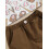 (6-12 Months, Dark Khaki) Conjunto de verão com elástico. 6