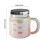 450ml Ceramic Mug with Handle – Pink Pearl Finish 3