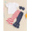 (3-4 Years, White) Sommeroutfit für Mädchen: 4. Juli. 5