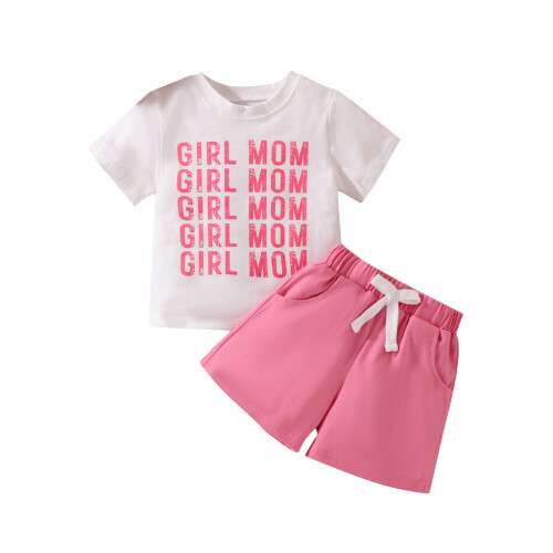 (18-24 Months, White) Ensemble d'été pour taille élastique. 1