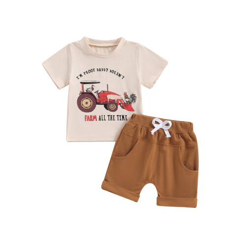 (12-18 Months, Apricot) Ensemble bébé 2 ou fille