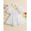 (12-18 Months, White) Conjunto de bebé, primer cumpleaños. 3