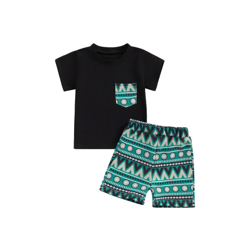 (4-5 Years, Blue) Set de pantaloni copii mici.