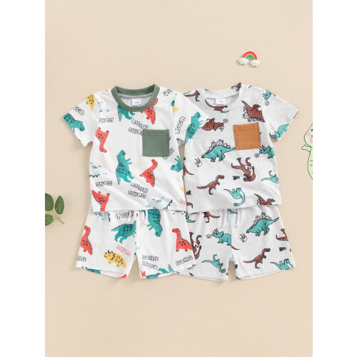 (18-24 Months, White) Ensemble 2 pièces les vacances. 2