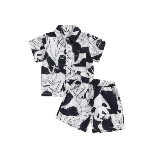 (6-12 Months, Black) 2 τεμάχια καλοκαιρινά ρούχα νηπίων