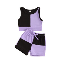 (3-4 Years, Purple) Ensemble de vêtements et mignons.