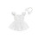 (12-18 Months, White) Ensemble d'été pour 2 pièces. 1