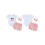 (6-12 Months, Pink) Σετ 3 τεμαχίων κορδέλα κεφαλής 2