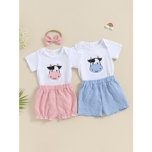 (6-12 Months, Pink) Σετ 3 τεμαχίων κορδέλα κεφαλής 2