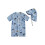 (6-12M, Blue) Μαγιό νήπια αγόρια, και καπέλο 1
