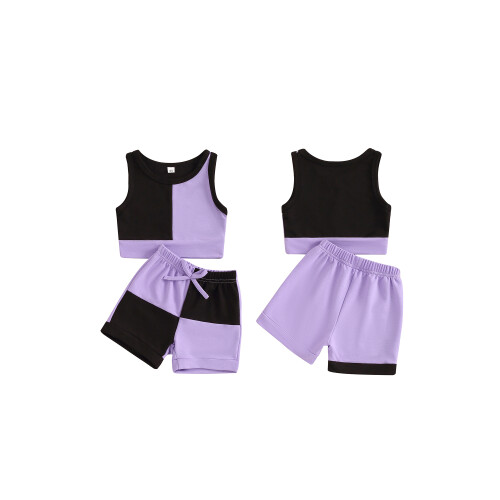 (18-24 Months, Purple) Ensemble de sport et mignons. 1