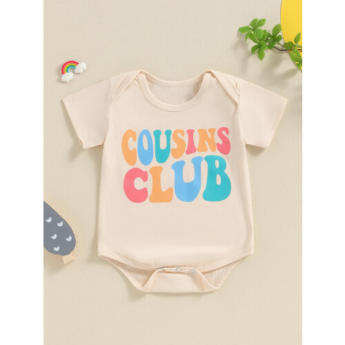 (12-18 Months, Beige) Καλοκαιρινή φόρμα για πολύχρωμη, casual. 1