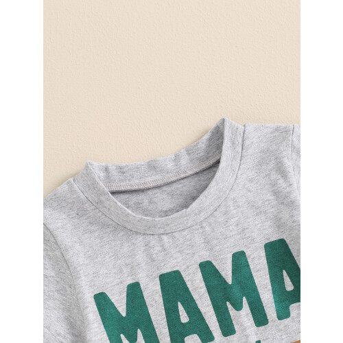 (12-18 Months, Gray) Éadaí Samhraidh Buachaillí 2 phíosa 2